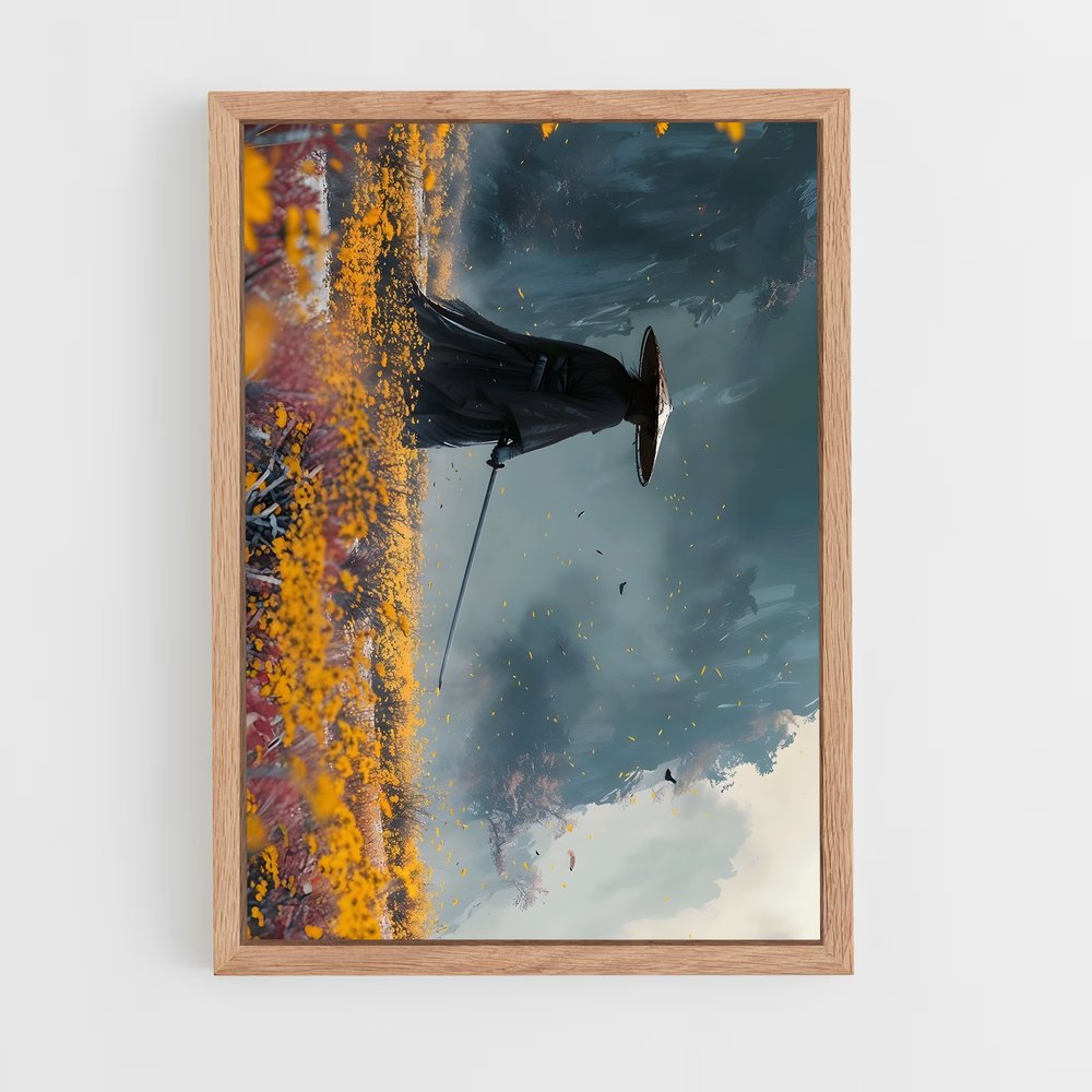 Poster Ghost tsushima traces – affiche Ghost of tsushima (vue 4)